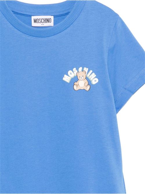 T-shirt unisex Moschino Kid Teen blu MOSCHINO KID-TEEN | HWM058LAA0140630